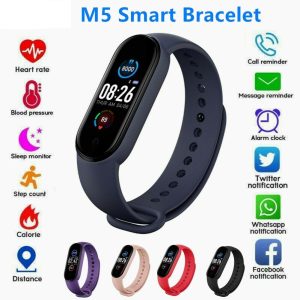 ''SMART BRACELET'' M5 IŠMANIOJI APYRANKĖ SMART BAND 5, M5, JUODA