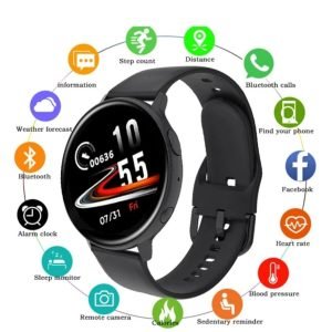 Q16 SMART WATCH S2 ECG PPG IŠMANUSIS LAIKRODIS - JUODAS