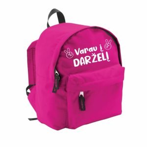 VAIKIŠKA KUPRINĖ „Varau į darželį“ ROŽINĖ