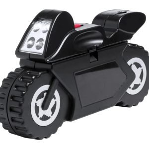 ĮRANKIŲ RINKINYS MOTOCIKLO FORMOS DĖKLE
