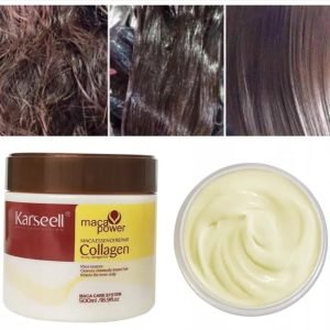 ''KARSEELL'' PLAUKŲ KAUKĖ KRECONYCH ŠILKAS DRĖKINAMOJI IEŠKO SU KERATINU/KOLAGENU 500ML