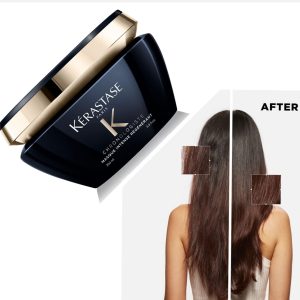 200ml  „KERASTASE“ CHRONOLOGISTE MASQUE INTENSE RÉGÉNERANT MAITINANTI IR DRĖKINANTI KAUKĖ SUTEIKIANTI ŽVILGESIO