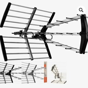 TV ANTENA ALIUMINIO SULANKSTOMO RĖMO T-1115 TRIPLEX UHF LTE