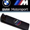 PILDOMAS, DEKORUOTAS, PLASTIKINIS ŽIEBTUVĖLIS BMW FANAMS SU LOGOTIPU, UŽRAŠU / SPAUDA „BMW“