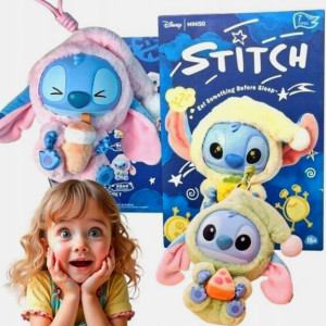 „Stitch“ – PLIUŠINIS PAKABUKAS, STAIGMENOS DEŽUTĖ IŠ “Eat Something Before Sleep” SERIJOS