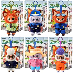 DISNEY ZOOTOPIA / ZOOTROPOLIS 2, LABUBU STILIAUS ŽAISLAS SU PAKABUKU - SIURPRIZAS, PAKUOTĖ - STAIGMENA