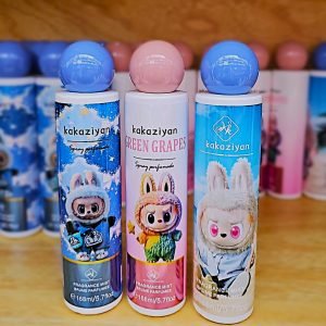 168ml (5.7 fl oz) „Kakaziyan“ KVAPIŲJŲ MEDŽIAGŲ DULKSNA/PARFUMUOTAS PURŠKIKLIS/KVEPALAI SU „La Bubu“ ZUIKIO PERSONAŽAIS