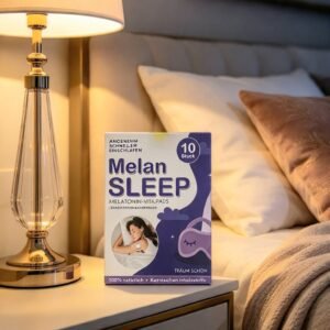 Melan SLEEP Melatonin-Vita Pads melatonino pleistrai – jūsų naujasis vakaro ritualas ramiam miegui! 🌙